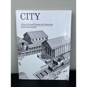 City Roman Planning Construction David Macaulay Paperback Architecture Book